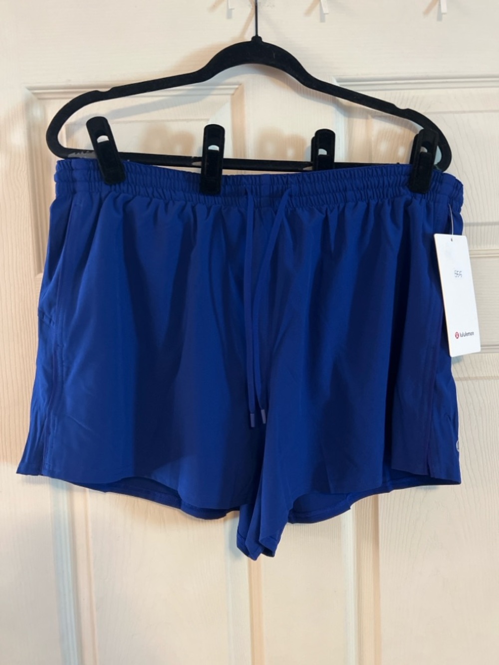 Lululemon Court Rival HR Short 3” Blue Size 14 NWT